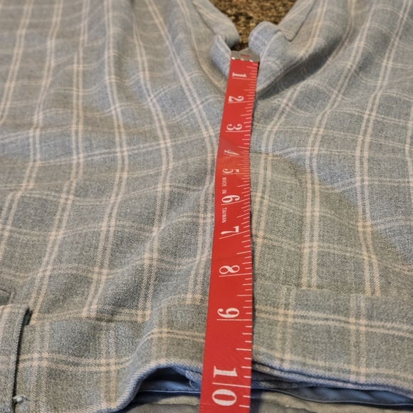 Express Columnist Gray Plaid Barely Boot Pants Size 4R MidRise Stretch 4 Pockets - Picture 11 of 16